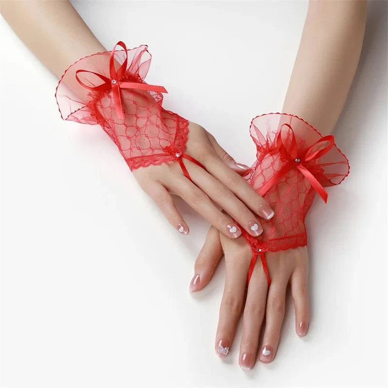 Lace Wedding Gloves