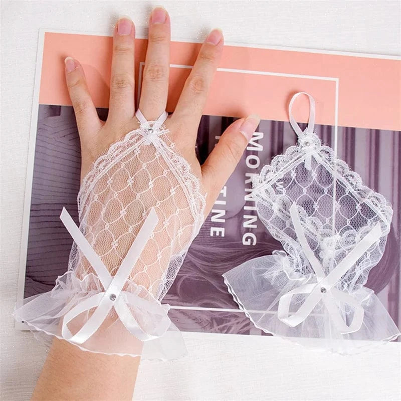 Lace Wedding Gloves