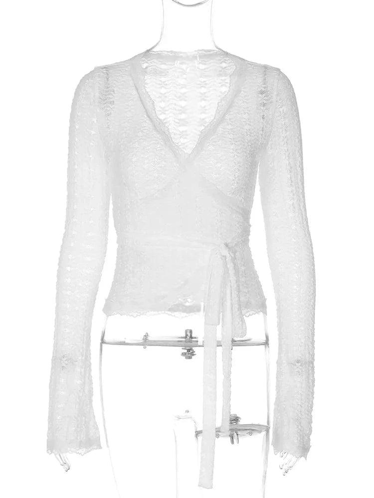 Long sleeve Mesh Shirt