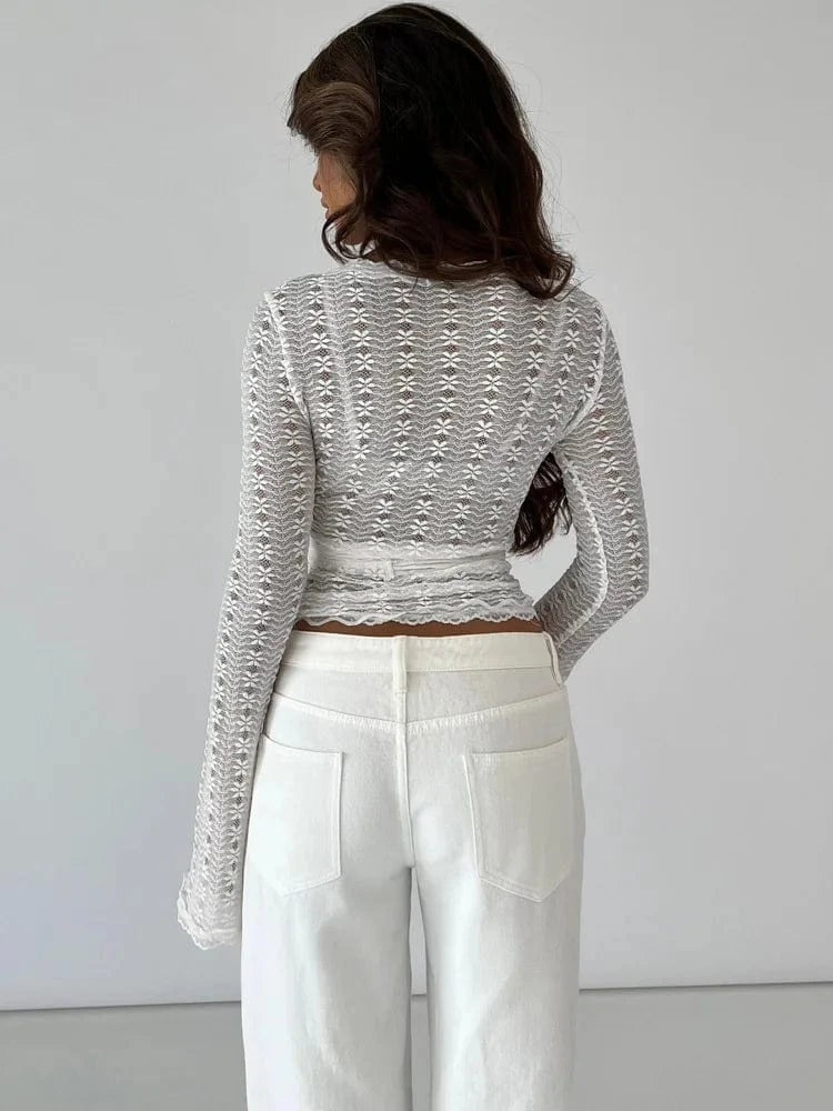 Long sleeve Mesh Shirt