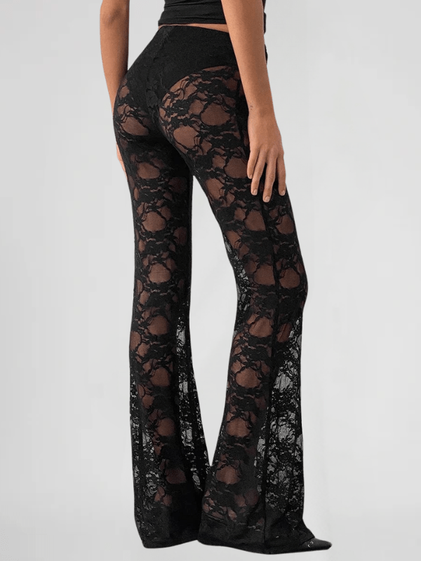Sheer Lace Pants