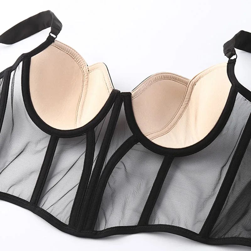 Sheer Push Up Bra
