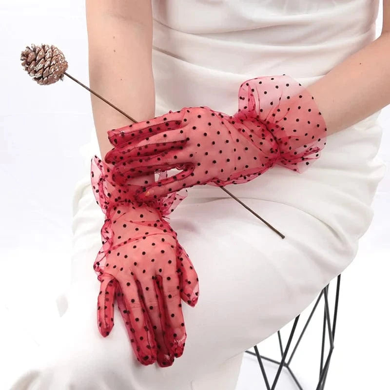 Short Lace Gloves