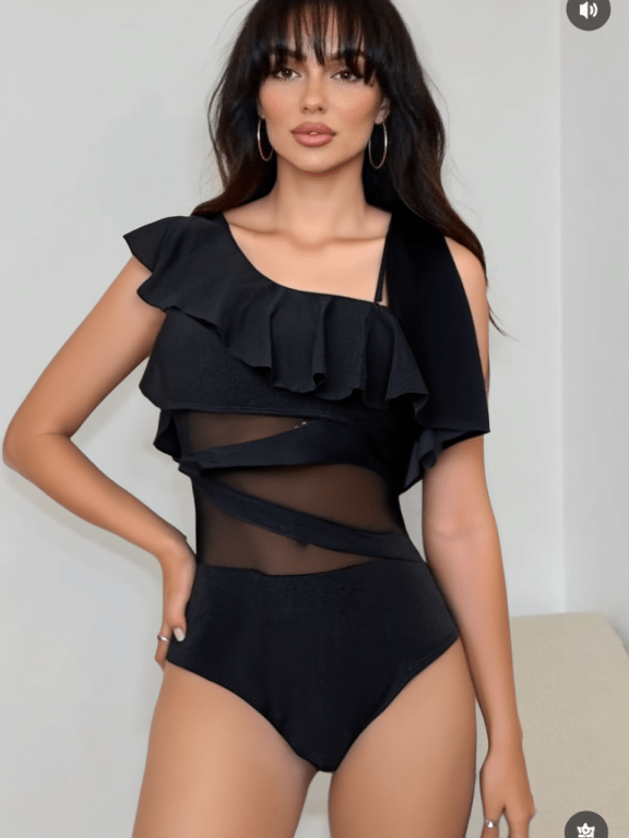Women's Sheer One Piece Swimsuits