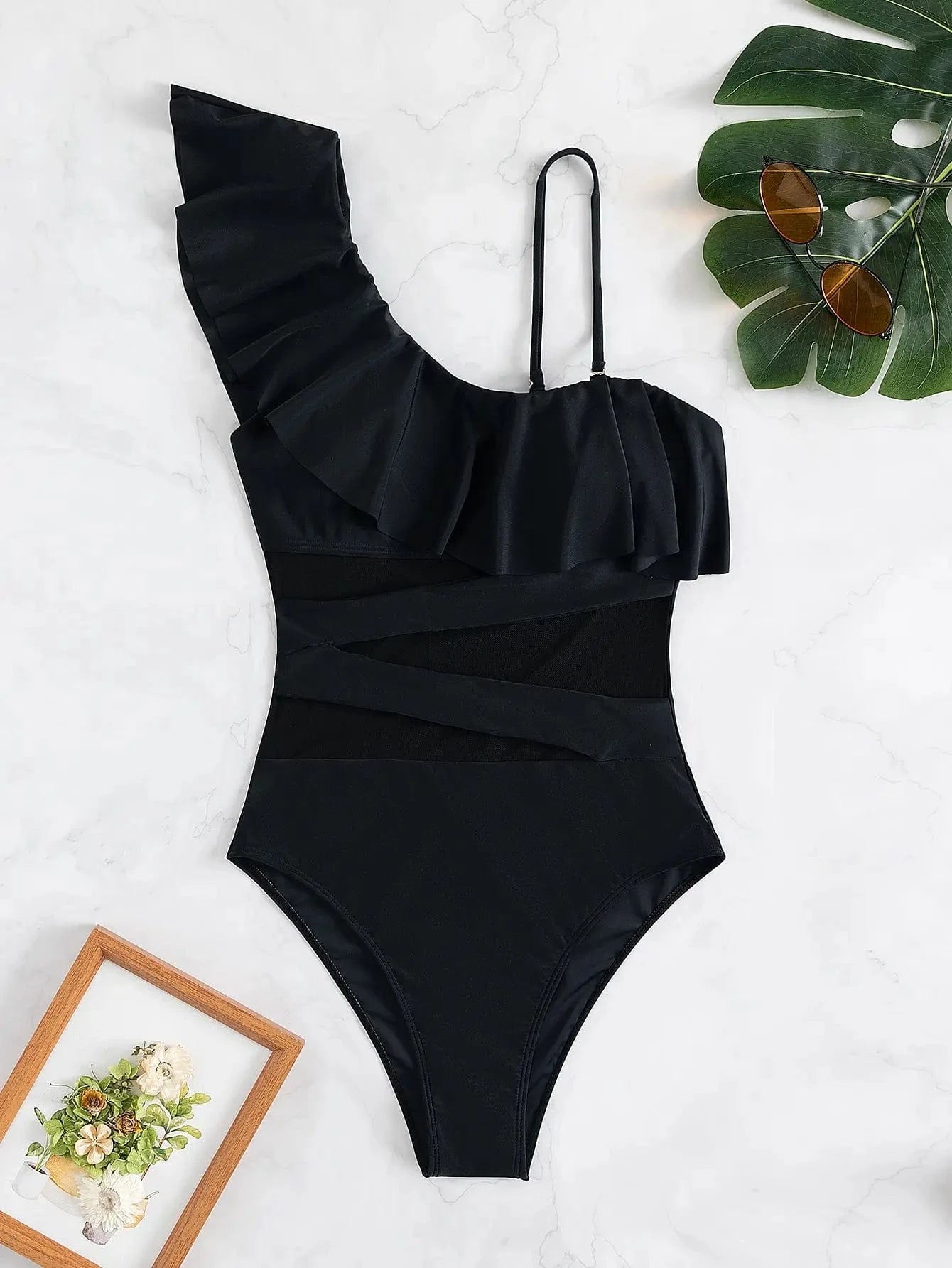 Women's Sheer One Piece Swimsuits