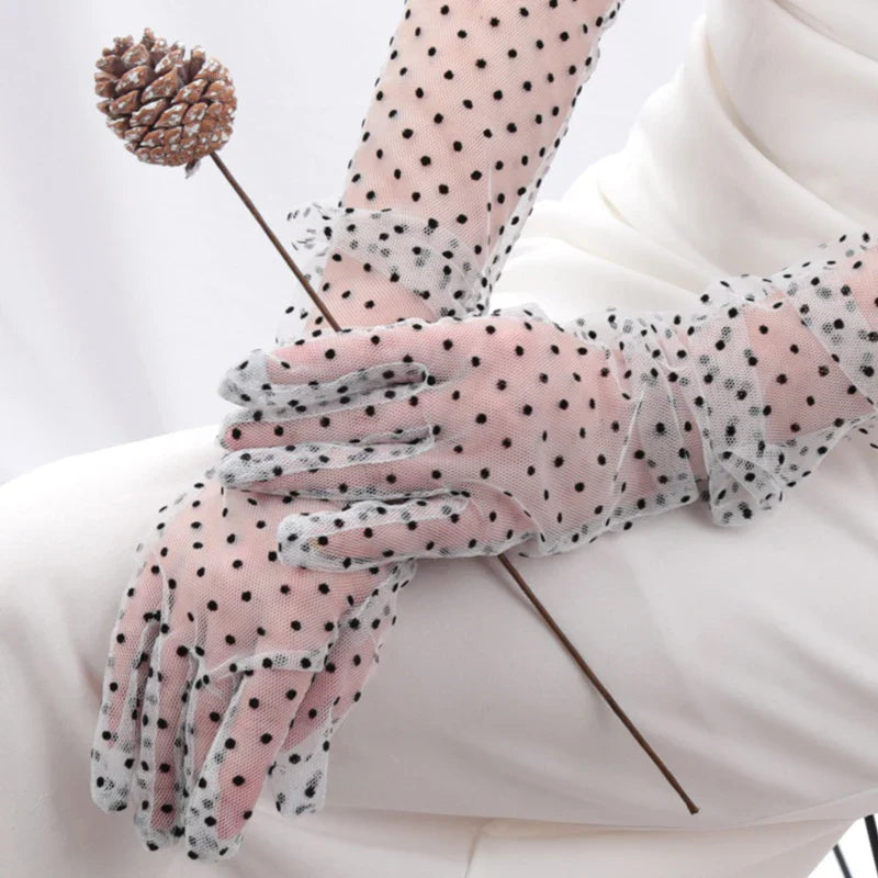 Long Lace Gloves