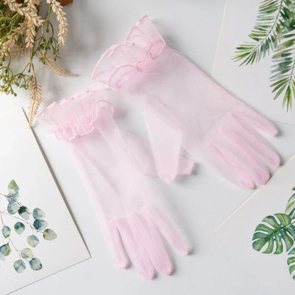 Lace Short Gloves