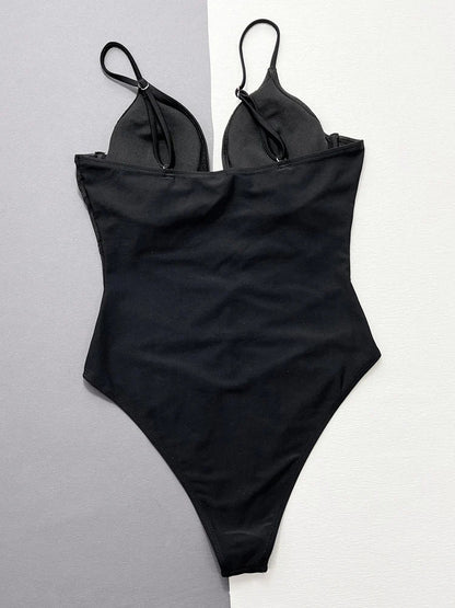 Mesh One Piece Swimsuit