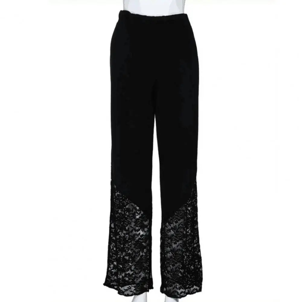 Lace Flare Pants