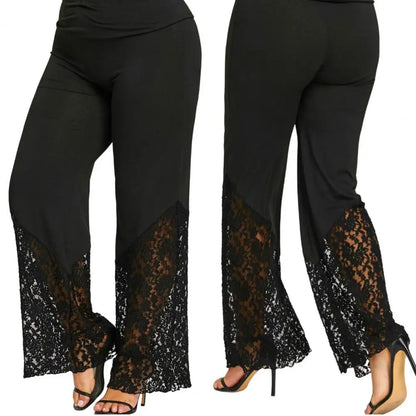 Lace Flare Pants