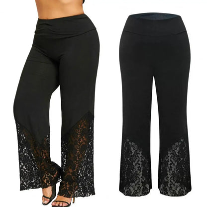 Lace Flare Pants