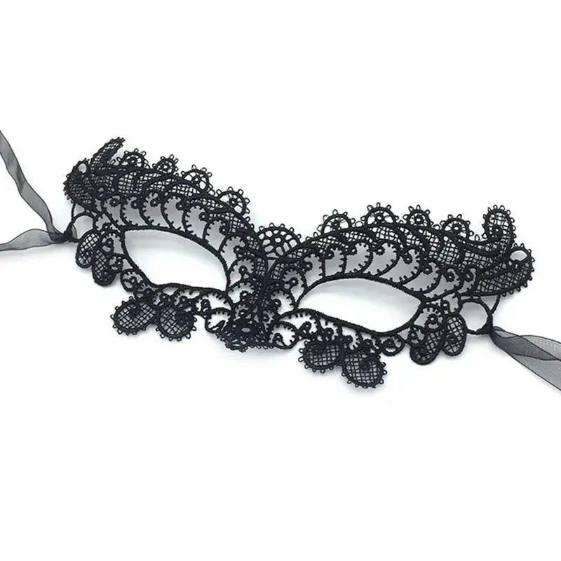 Masquerade Black Lace Mask