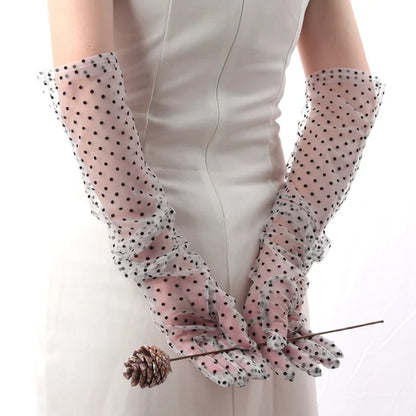 Long Lace Gloves