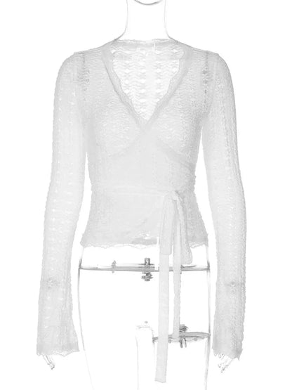 Long sleeve Mesh Shirt