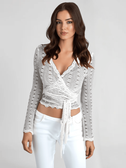 Long sleeve Mesh Shirt