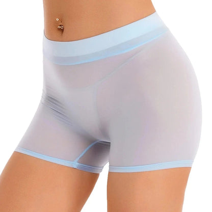 See Panties Through Shorts