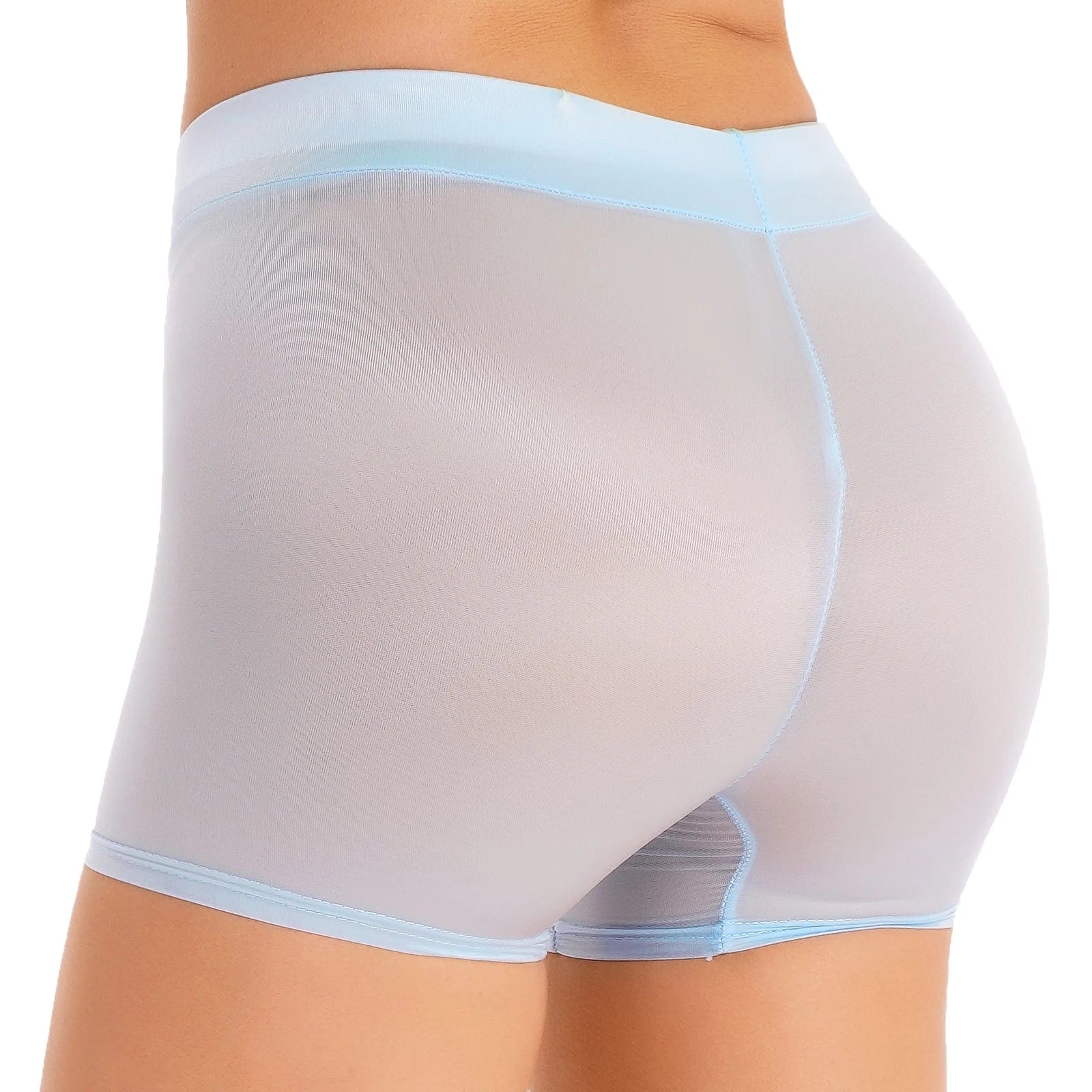 See Panties Through Shorts