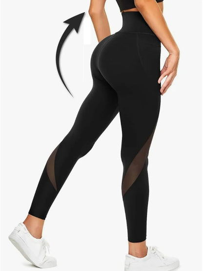 See Through Mesh Leggings