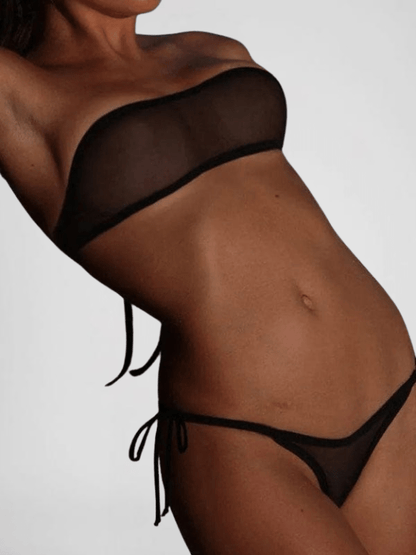 Sheer Bikini Set