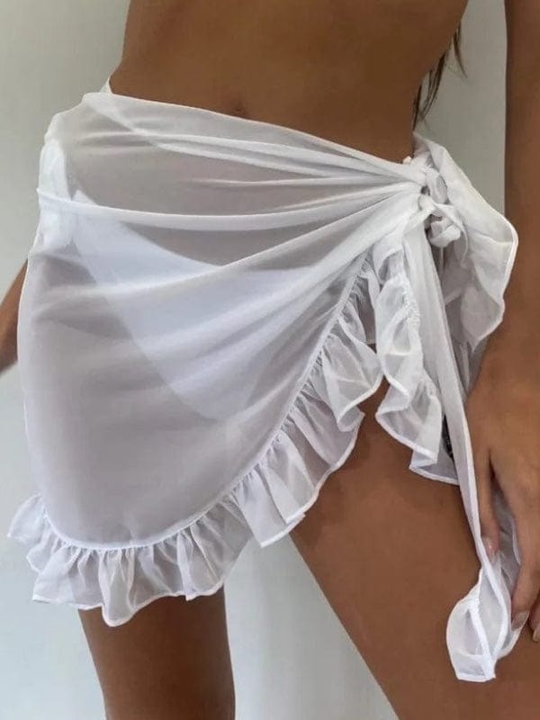 Sheer Cover Up Skirt