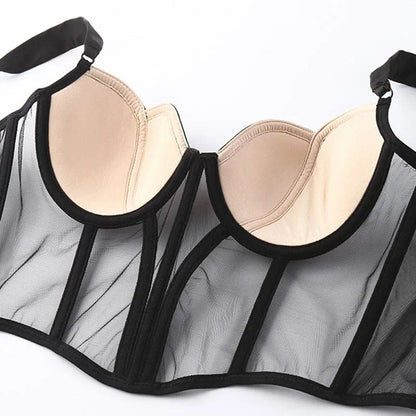 Sheer Push Up Bra