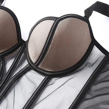 Sheer Push Up Bra