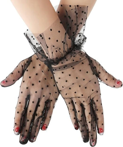Short Lace Gloves
