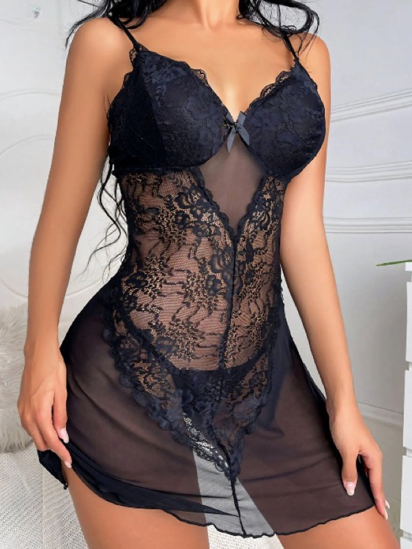 Sheer Mesh Lingerie